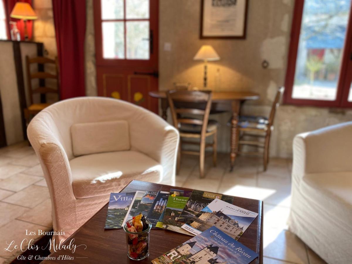 Chambres D'Hotes Les Bournais - Le Clos Milady L'Ile-Bouchard Экстерьер фото