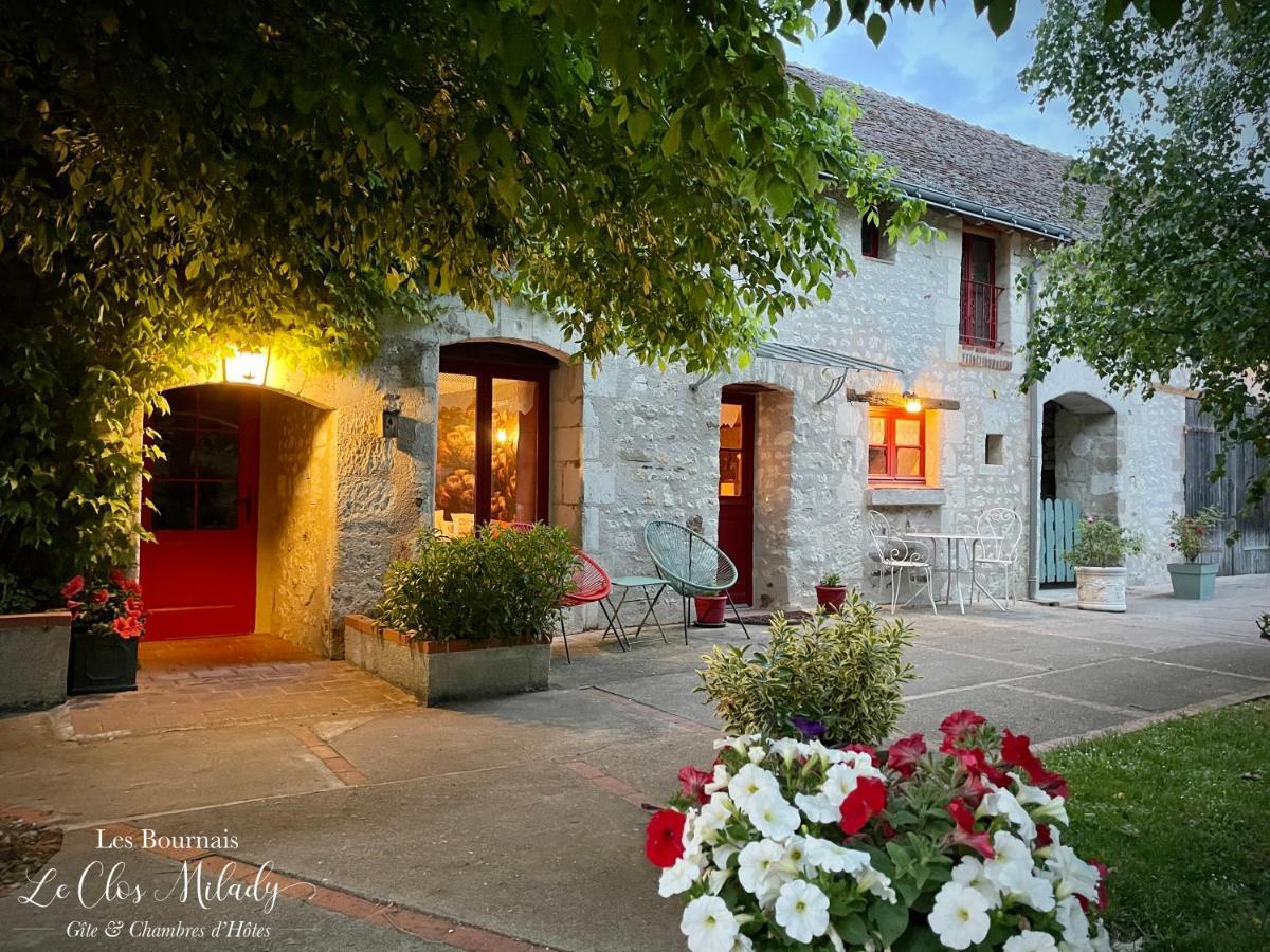 Chambres D'Hotes Les Bournais - Le Clos Milady L'Ile-Bouchard Экстерьер фото