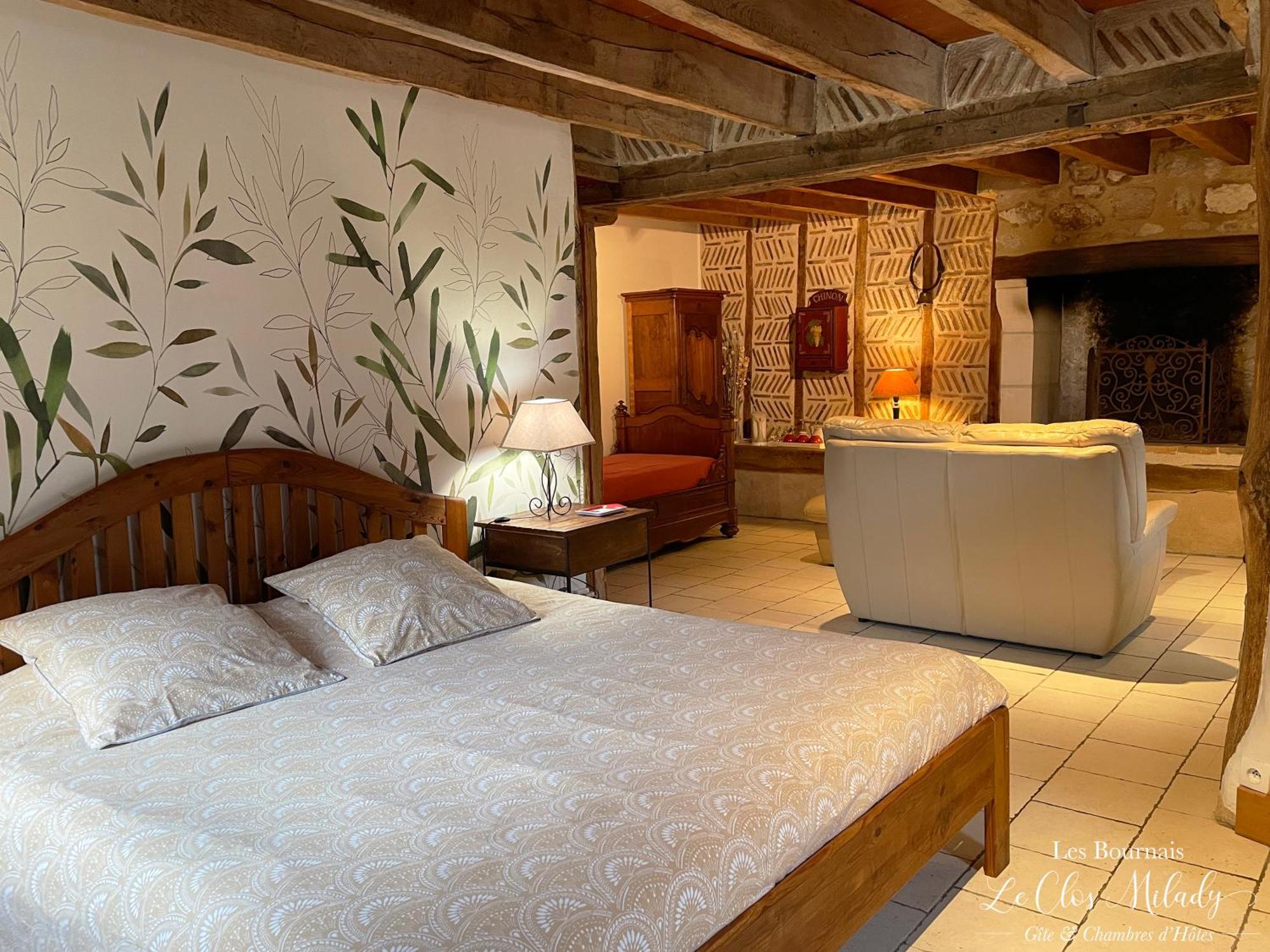 Chambres D'Hotes Les Bournais - Le Clos Milady L'Ile-Bouchard Экстерьер фото