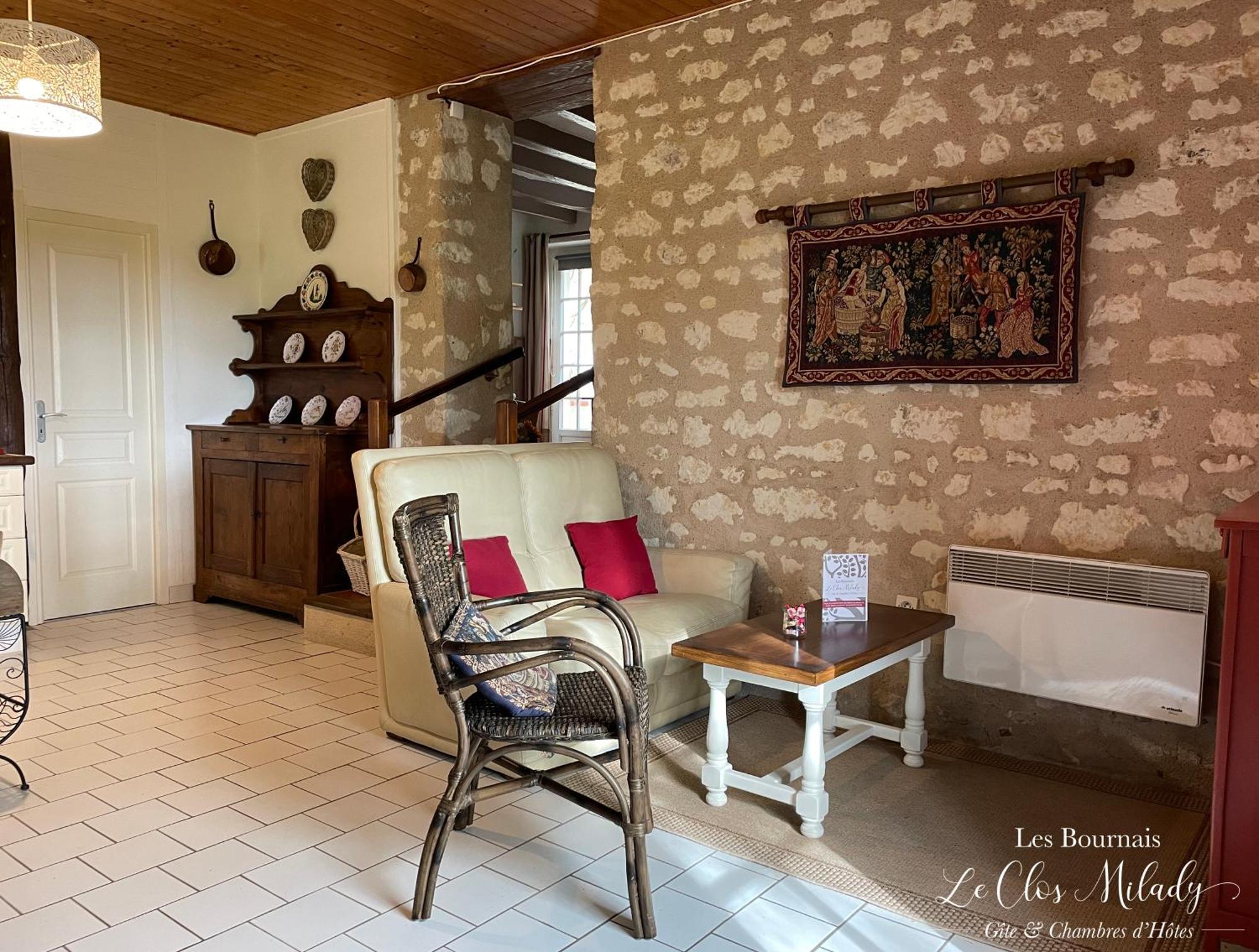Chambres D'Hotes Les Bournais - Le Clos Milady L'Ile-Bouchard Экстерьер фото